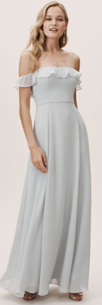 BHLDN Macau "Fog" Bridesmaid Dress